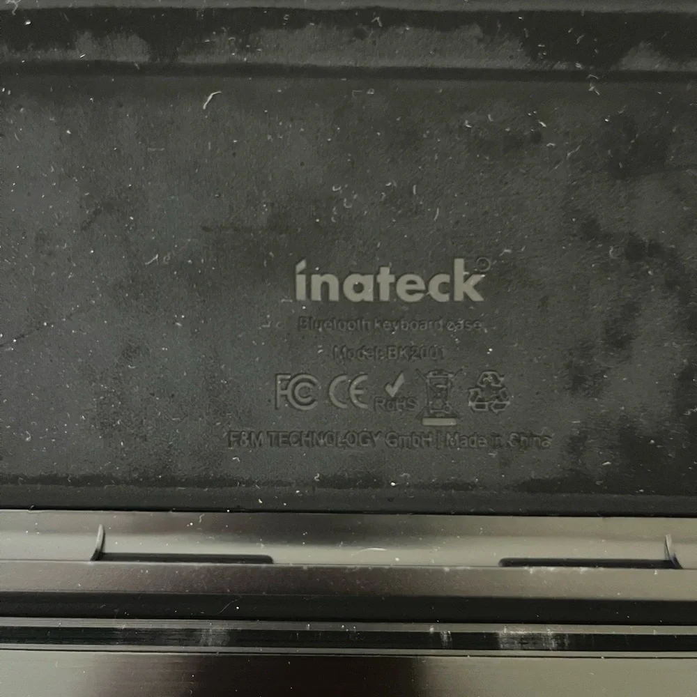 Black Tablet Keyboard Case